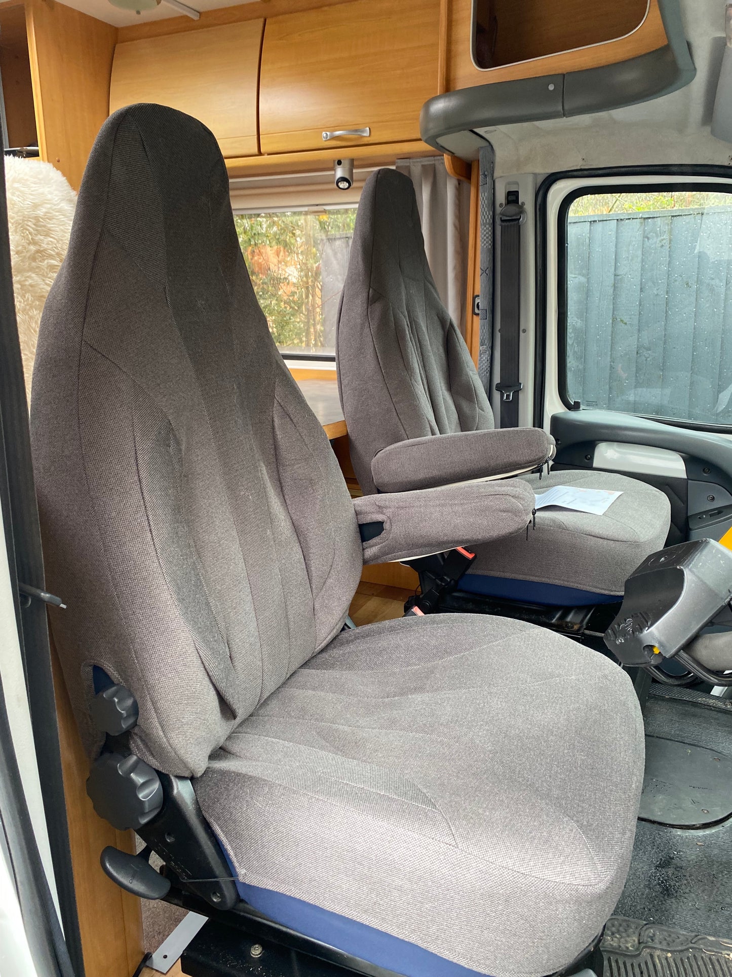 Peugeot Boxer motorhome seat covers - Serenity N3