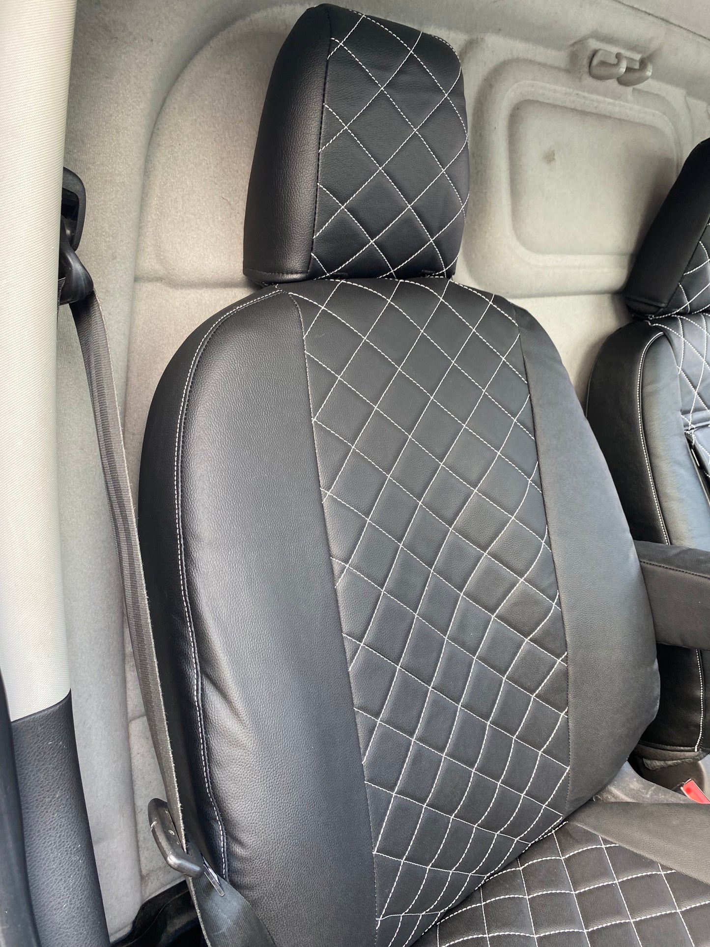 Ford Transit seat covers - Leatherette 2014 Onwards