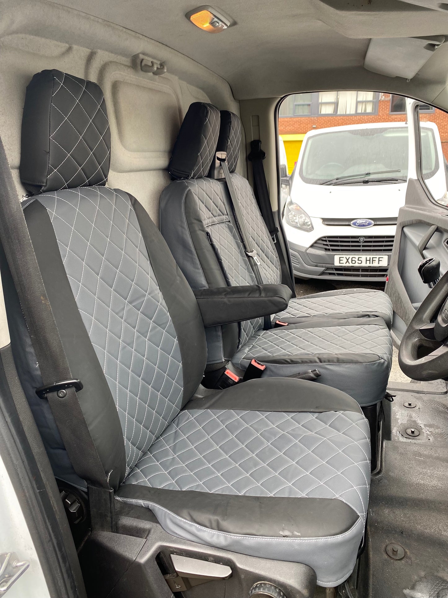 Ford Transit Custom Grey Seat covers