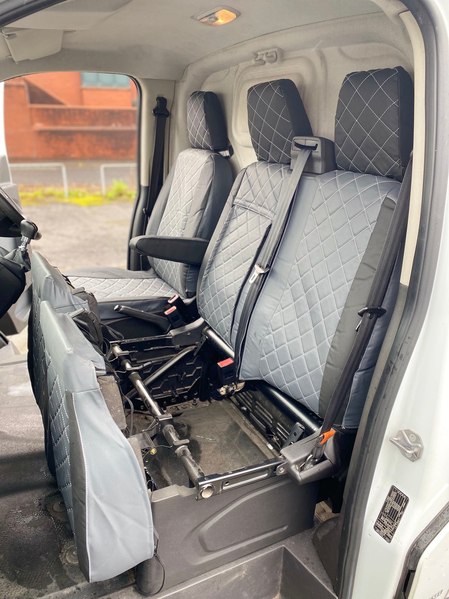 Ford Transit Custom Grey Seat covers