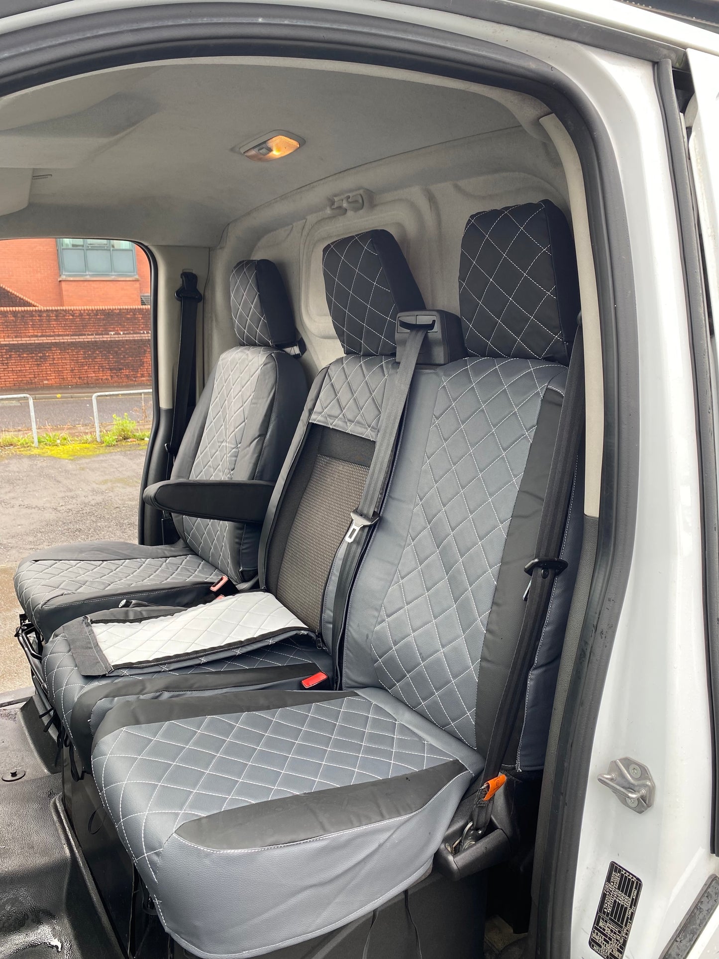 Ford Transit Custom Grey Seat covers