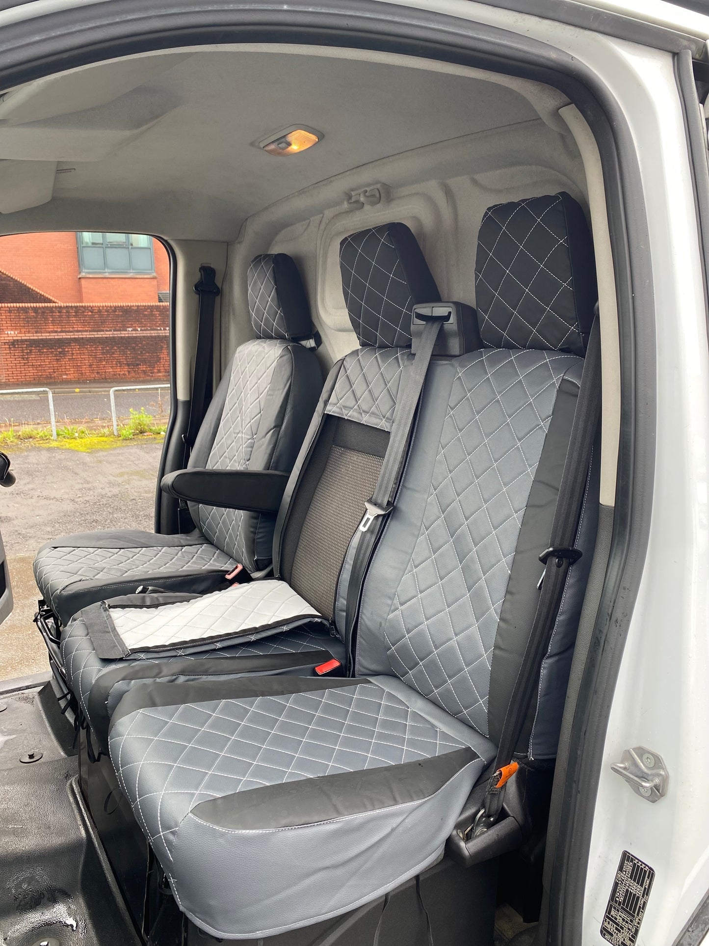 Ford Transit Custom Grey Seat covers