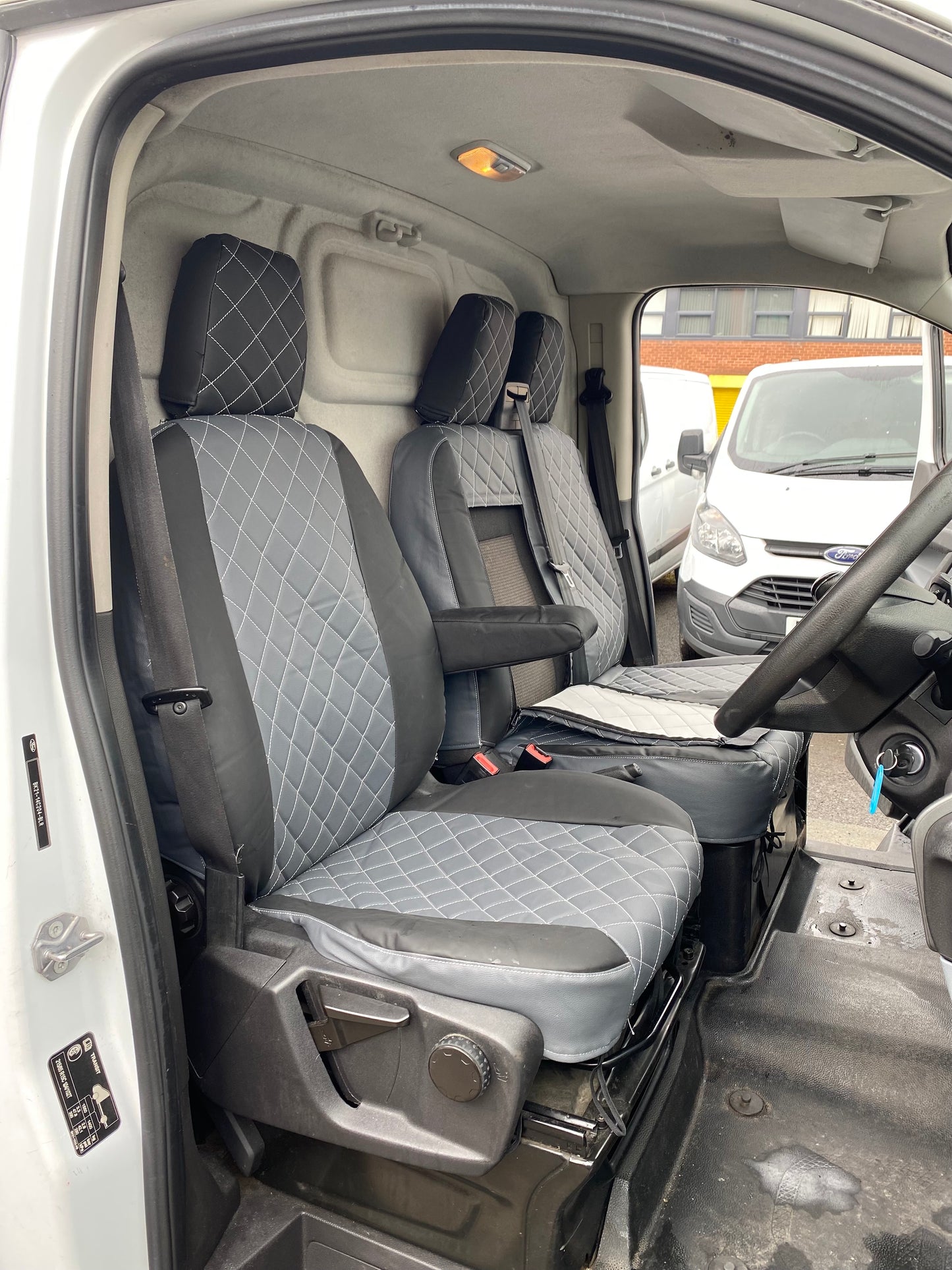 Ford Transit Custom Grey Seat covers