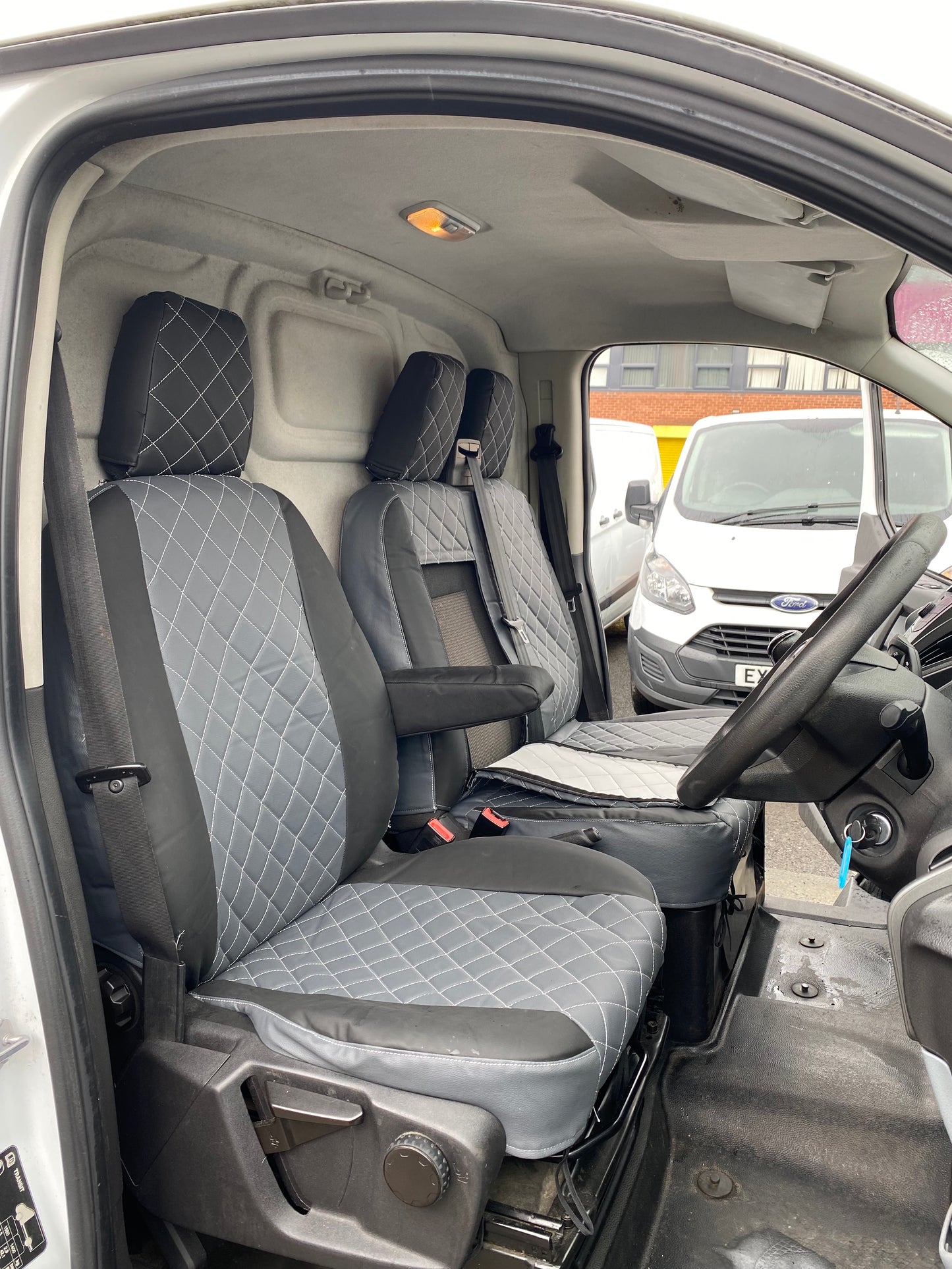 Ford Transit Custom Grey Seat covers