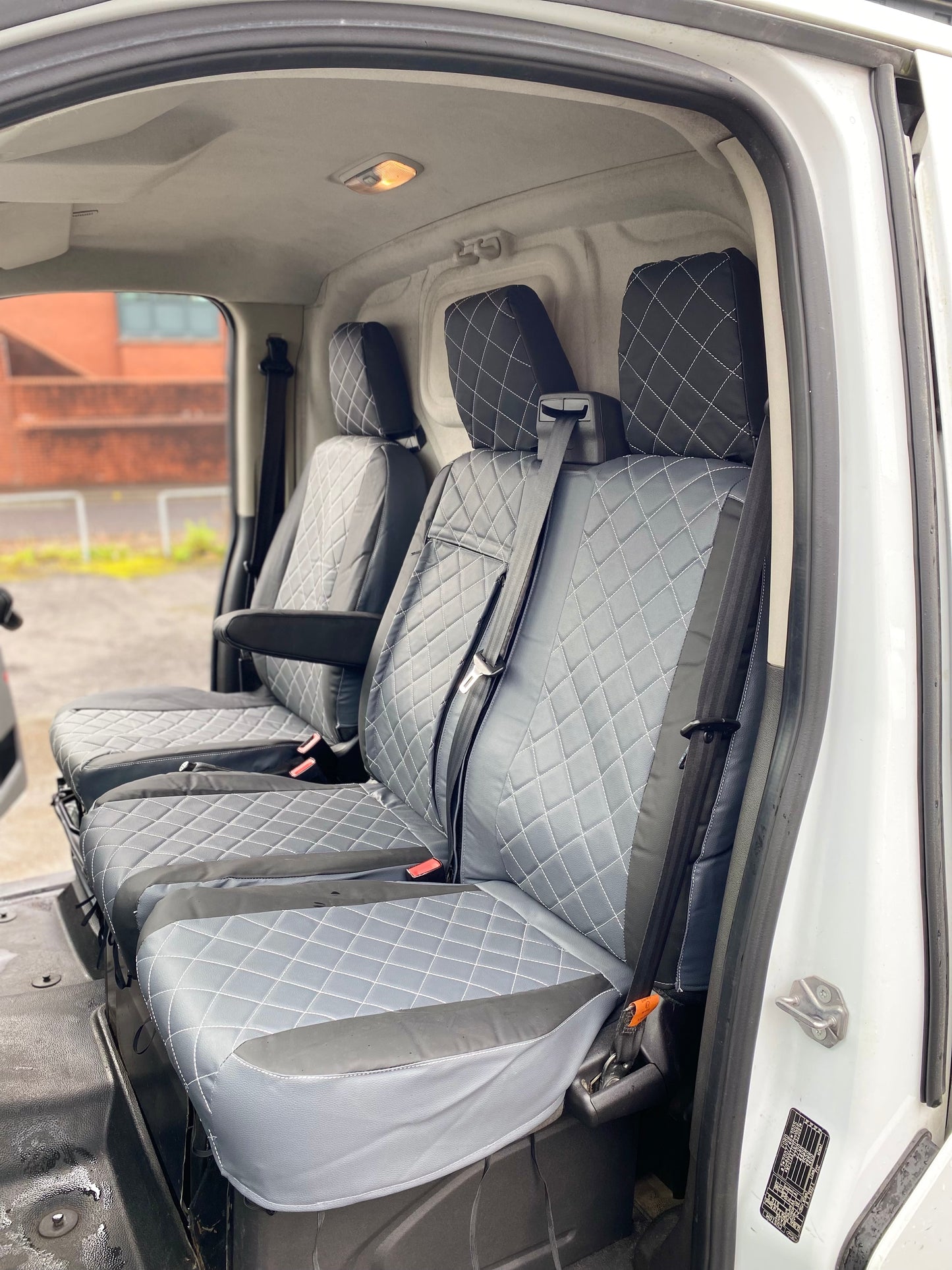 Ford Transit Custom Grey Seat covers