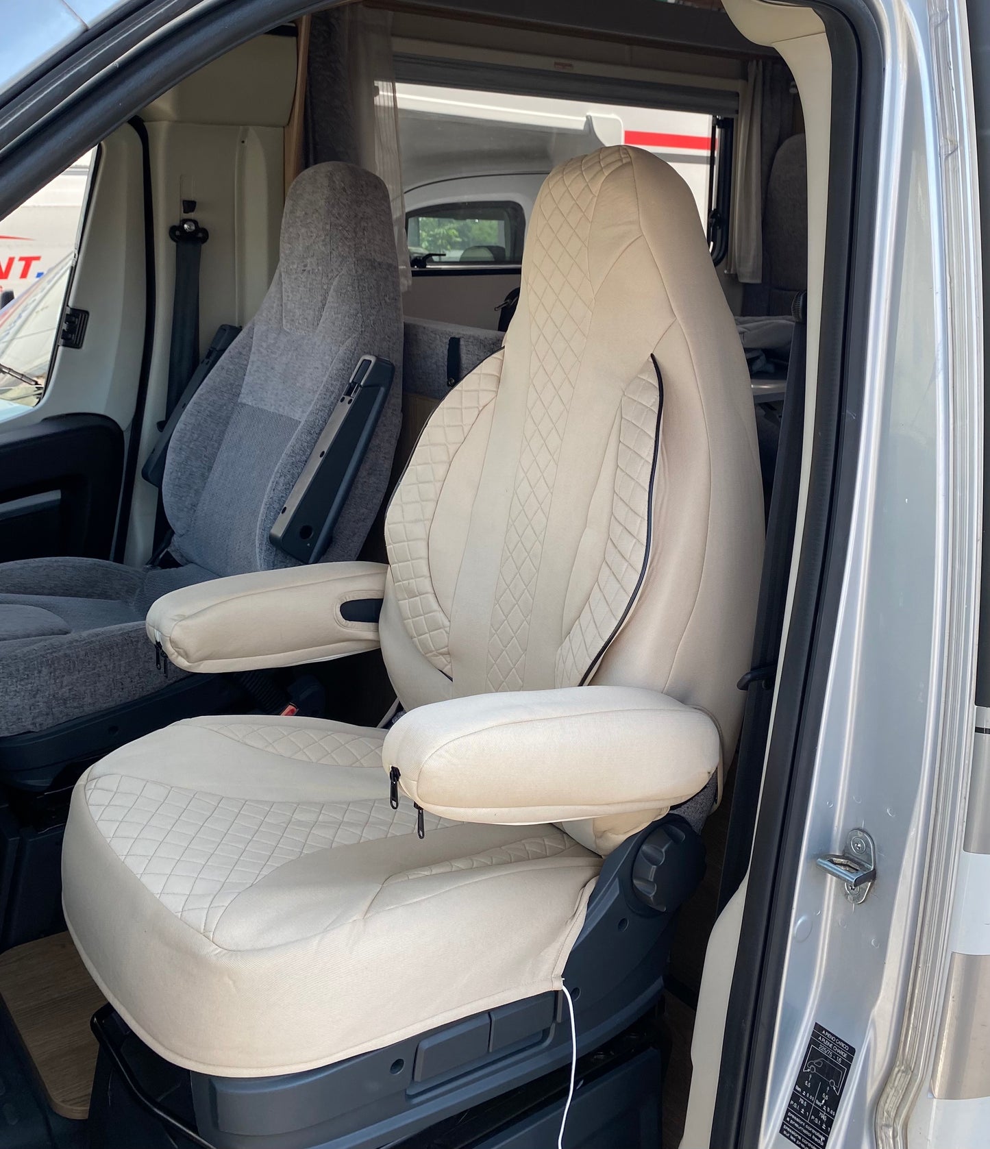 Fiat Ducato Motorhome Seat Covers - Golden Wafer