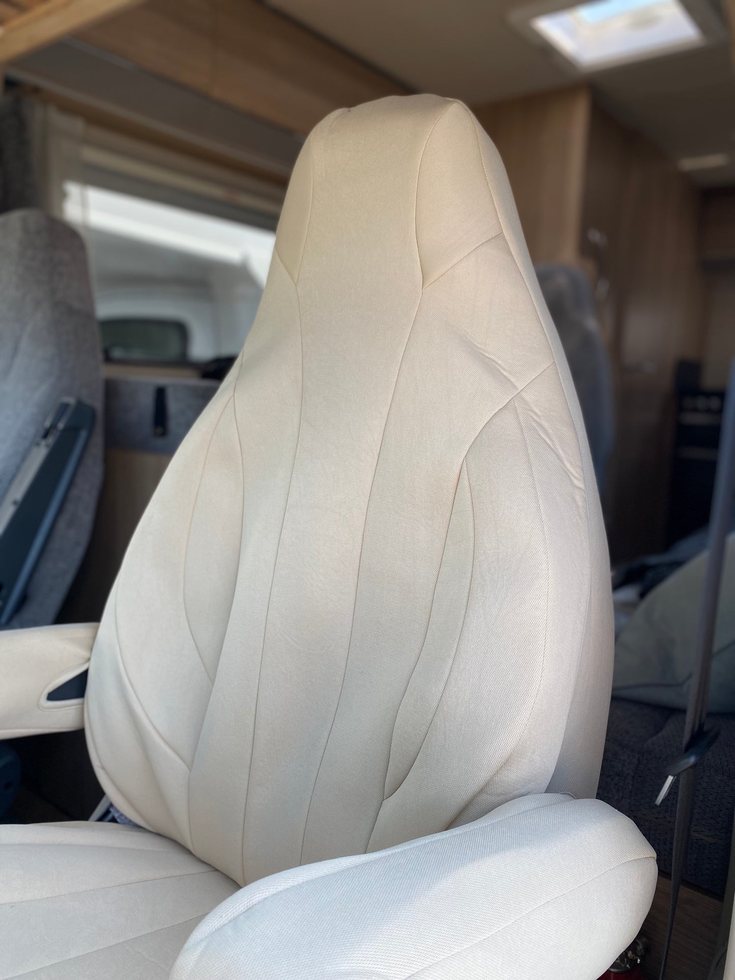 Peugeot Boxer motorhome seat covers - Sunlight Scales