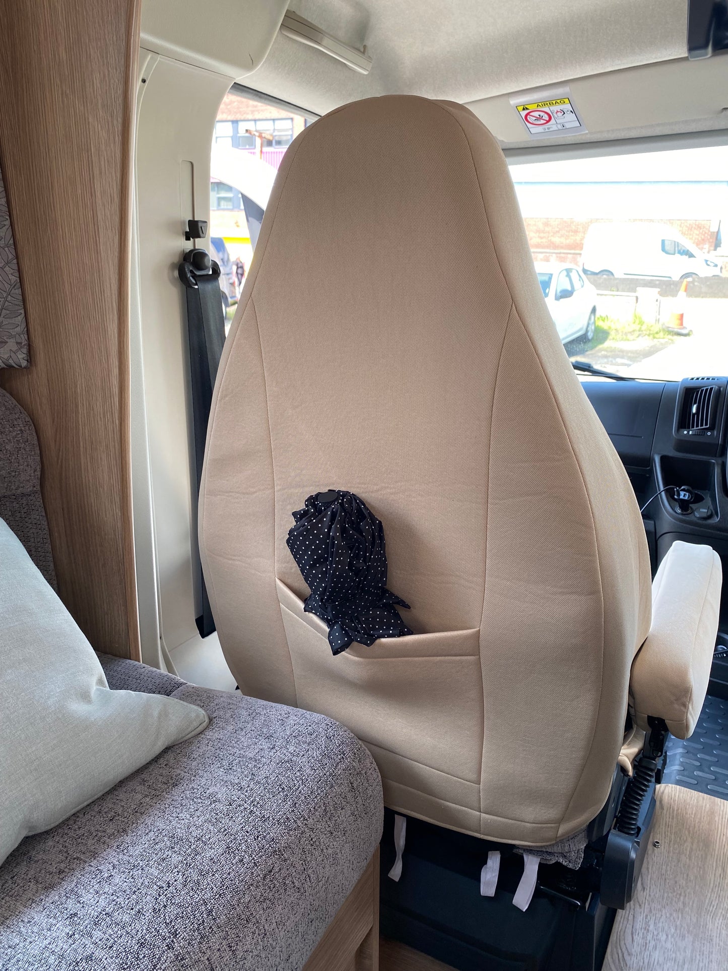 Fiat Ducato motorhome seat covers - Sunlight Scales