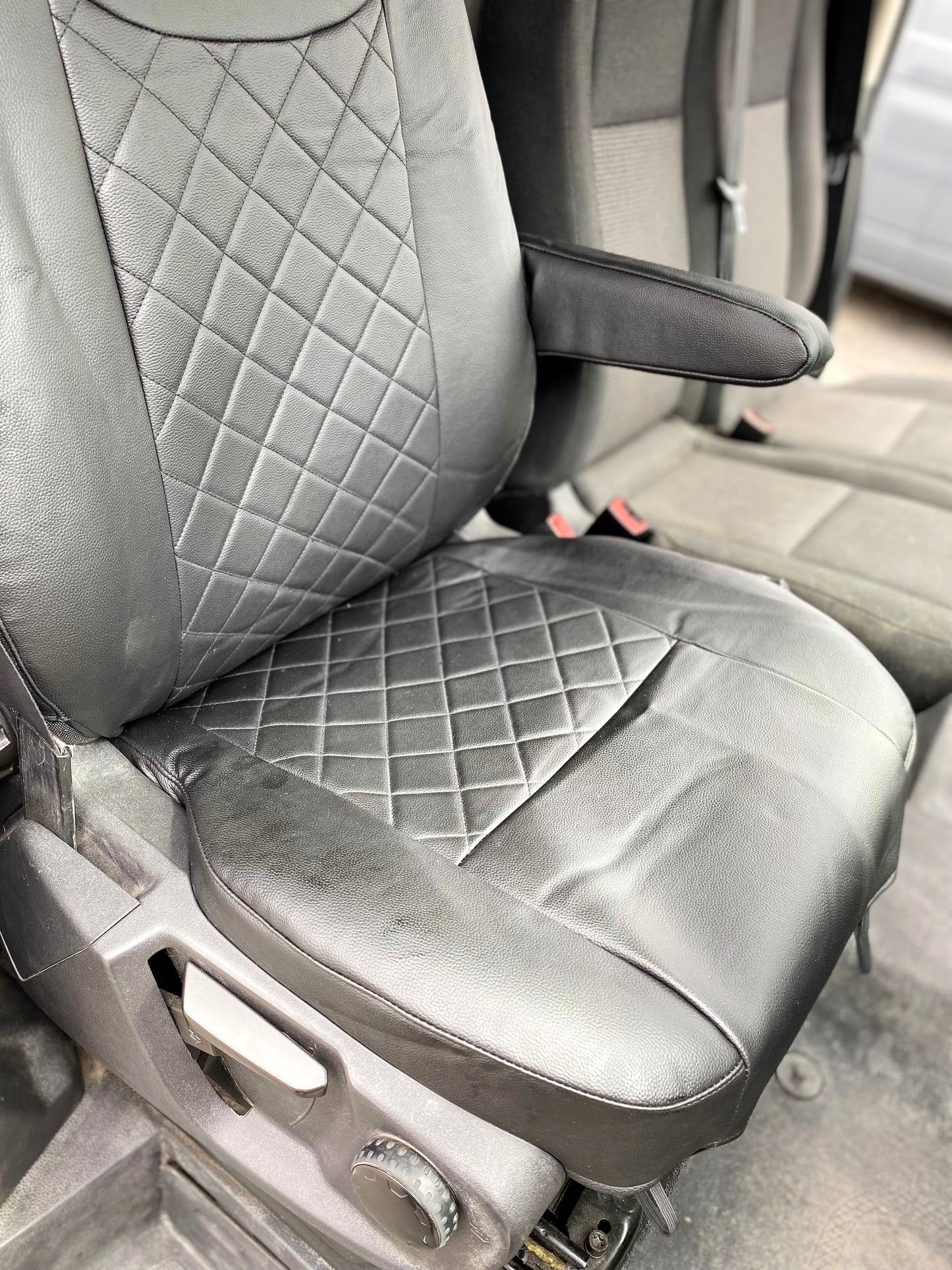 Ford Transit Custom Seat Covers - with Transit Custom LOGO