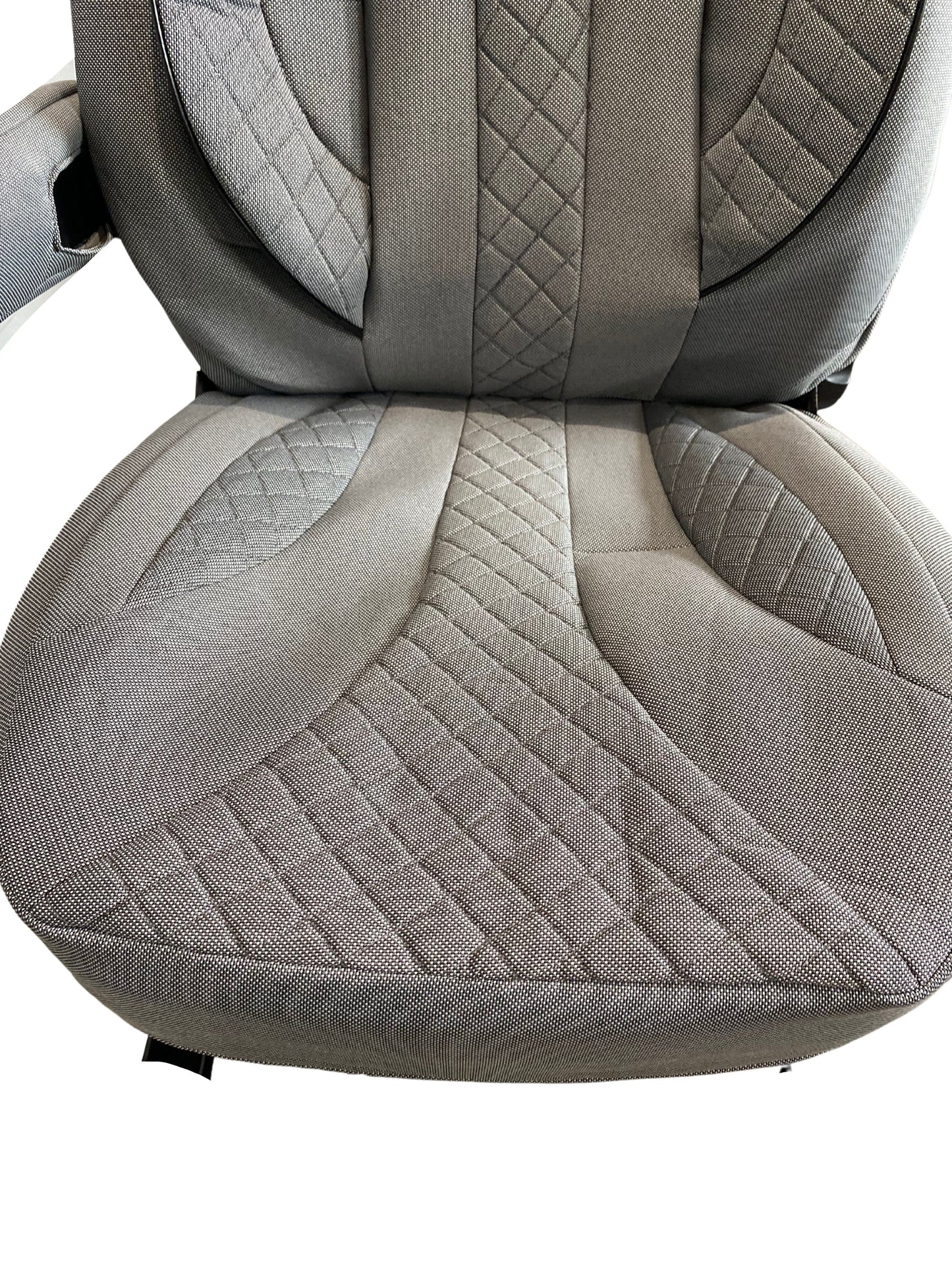 To fit a Peugeot boxer motorhome 2 front seat covers (New Serenity in Grey N1)